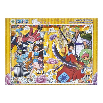 HUNDRED PICTURES 百耘圖 海賊王 拼圖 Set 1600片 尺寸 730x1020mm  海賊王和之國  1盒