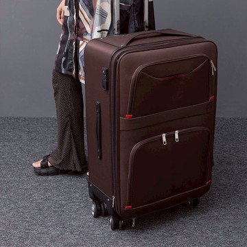 免運/開發票 行李箱 拉桿箱 行李箱男女萬向輪旅行箱耐用高檔密碼箱登機可坐防水牛津布拉桿箱 快速出貨