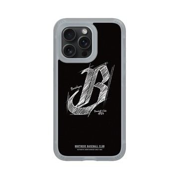 iPhone 15 Pro Max AirX 流變灰 - 職棒-中信兄弟 Brothers - 素描LOGO