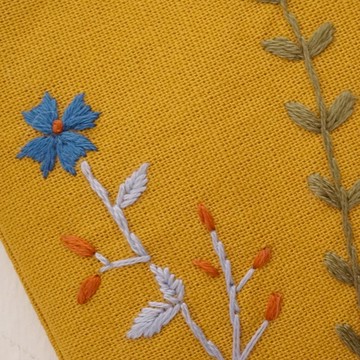 高級手工刺繡-眼鏡收納袋