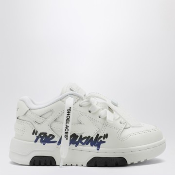 White Out Of Office sneakers with For Walking print