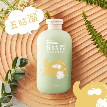 【地板清潔】五咕溜 萬用地板清潔劑｜特調茶香_500ml