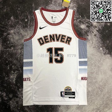 【卓越優選館】23賽季掘金隊城市版球衣 NBA波特1號約基奇15號 透氣速乾籃球衣 球隊周邊 一件起批 廠直