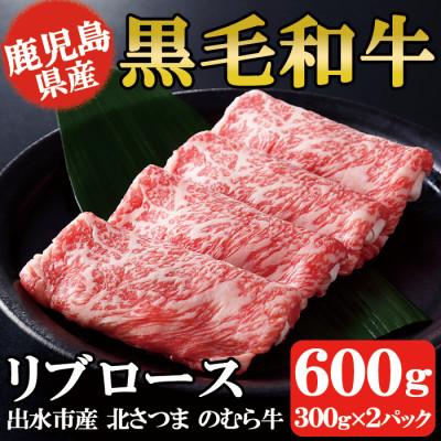 ふるさと納税 出水市 鹿児島県出水市産北さつまのむら牛リブロース　600g