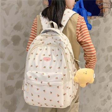 書包女韓版大容量森系清新校園風大容量學生背包初中高中生雙肩包