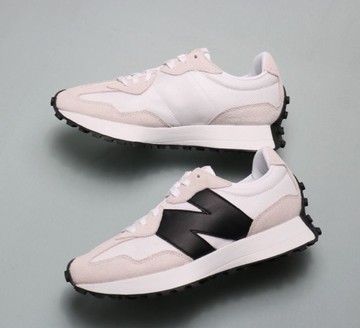 NEW BALANCE 休閒鞋 NB 327 海鹽黑 經典款 情侶 男女 MS327CWB