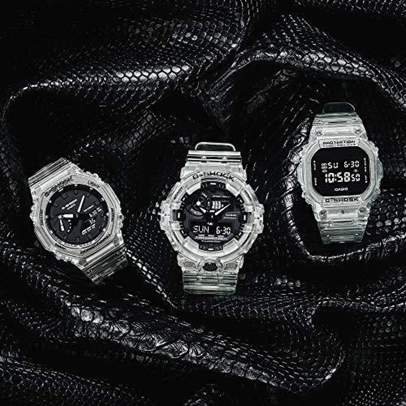 カシオ] 腕時計 G-SHOCKジーショック スケルトン DW-5600SKE-7メンズ