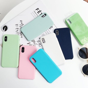 iPhone手機殼蘋果液態硅膠全包防摔軟殼超薄