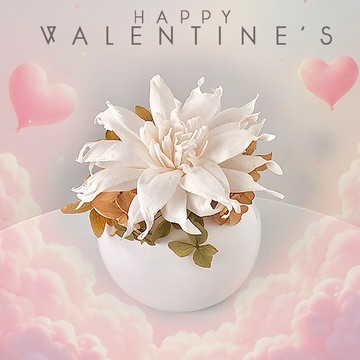 [收禮者自選香氣]【艸弄花藝】向日葵-擴香花禮盒(含香氛精油)｜生日禮物 情人節禮物 閨蜜贈禮 紓壓小物 永生花 乾燥花