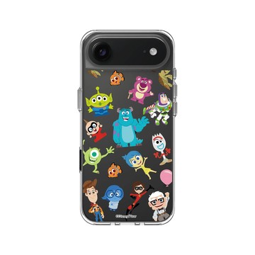 iPhone Air Clear Case（相機按鈕） 透明 - 迪士尼-皮克斯 PIXAR - 皮克斯系列 - 角色集合