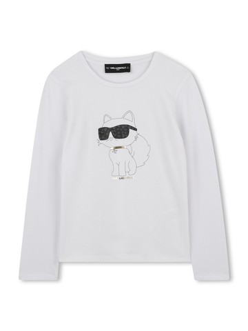 karl lagerfeld t-shirt with logo