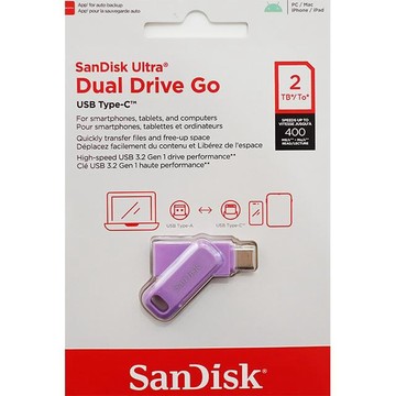 SanDisk 2TB 2T 湛紫 Ultra GO TYPE-C SDDDC3 OTG USB3.2 雙用隨身碟