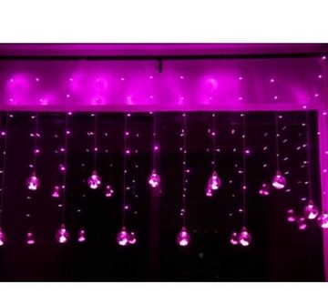 led彩燈閃燈串燈滿天星裝飾燈串圓球臥室夢幻掛燈220v 交換禮物全館免運