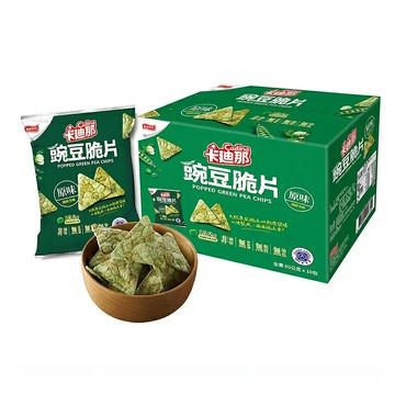 [COSCO代購6] D138245 CADINA 卡迪那豌豆脆片 80公克X10包