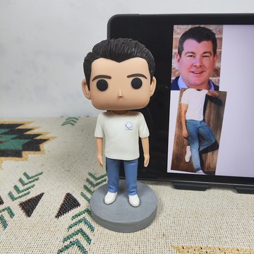 【客製化3D人像公仔】訂製手工Funko Pop男生朋友老公生日禮物