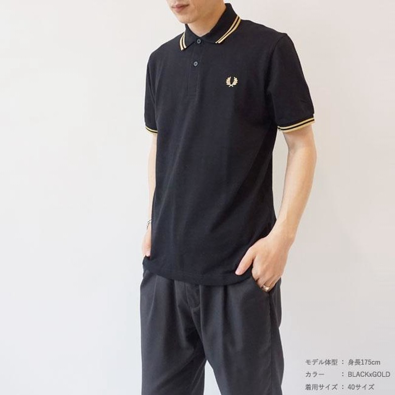 フレッドペリー ポロシャツ メンズ レディース FRED PERRY TWIN TIPPED 