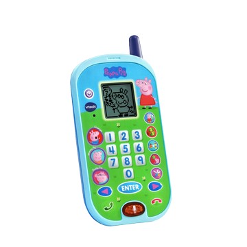 【英國Vtech】粉紅豬小妹-智慧學習互動小手機