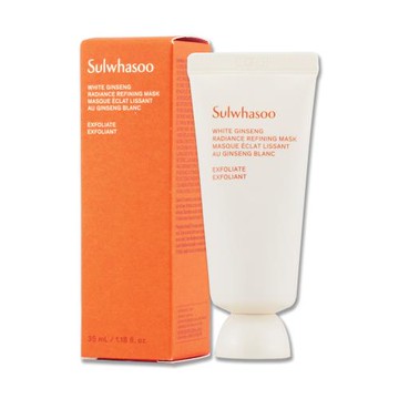 【Sulwhasoo 雪花秀】白蔘煥顏磨砂面膜 35ML(效期至2027年01月)