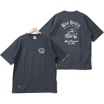 BEN DAVIS 25580066 LOWRIDE EMB TEE 短T (四色)