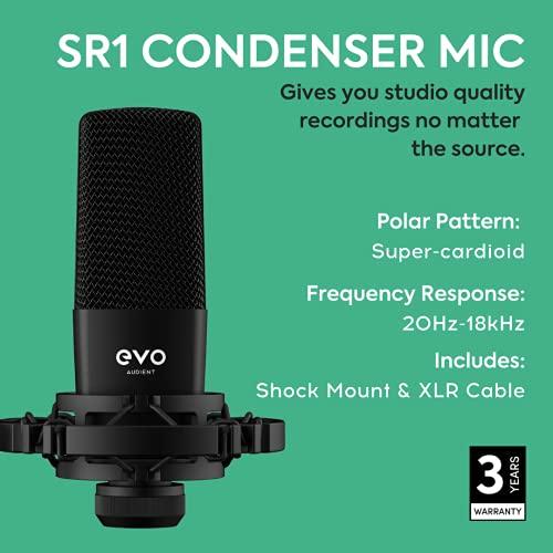 audient 「EVO Start Recording Bundle」 オーディオ・インターフェース コンデンサーマイク ヘッドフォン バンドルセッ