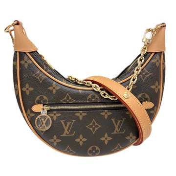 LOUIS VUITTON LV 路易威登 棕色 原花帆布 Loop 兩用包 M81098 【二手名牌BRAND OFF】