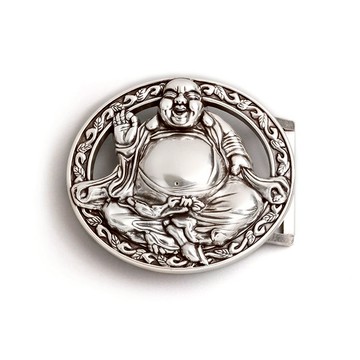 【MF select】笑對人生之大肚彌勒佛 造型皮帶扣 皮帶頭 腰帶扣 皮帶扣頭 皮帶扣 腰帶頭 板扣 帶頭