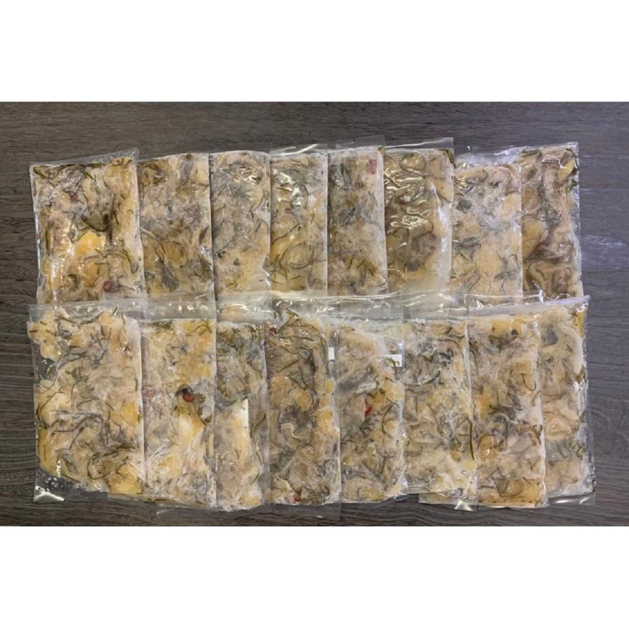 北海道 白醤油 小分け 松前漬け G (130g×16)   送料無料（沖縄・離島は配送不可）