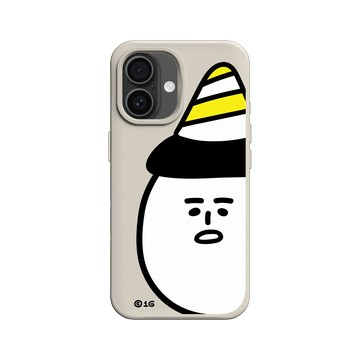 iPhone 16 SolidX 貝殼灰 - 1G - 生日帽