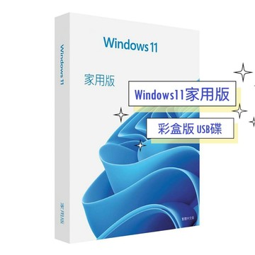 Windows 11 家用版 盒裝  中文版 (內附USB)