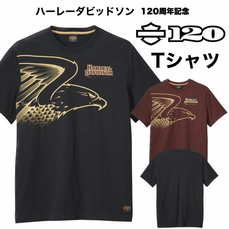 HARLEY DAVIDSON 120周年記念 Tシャツ SPEED BIRD TEE ハーレー