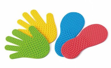 【立群】醫霸器材 Weplay 萬象組件 手腳印 動作發展 一組