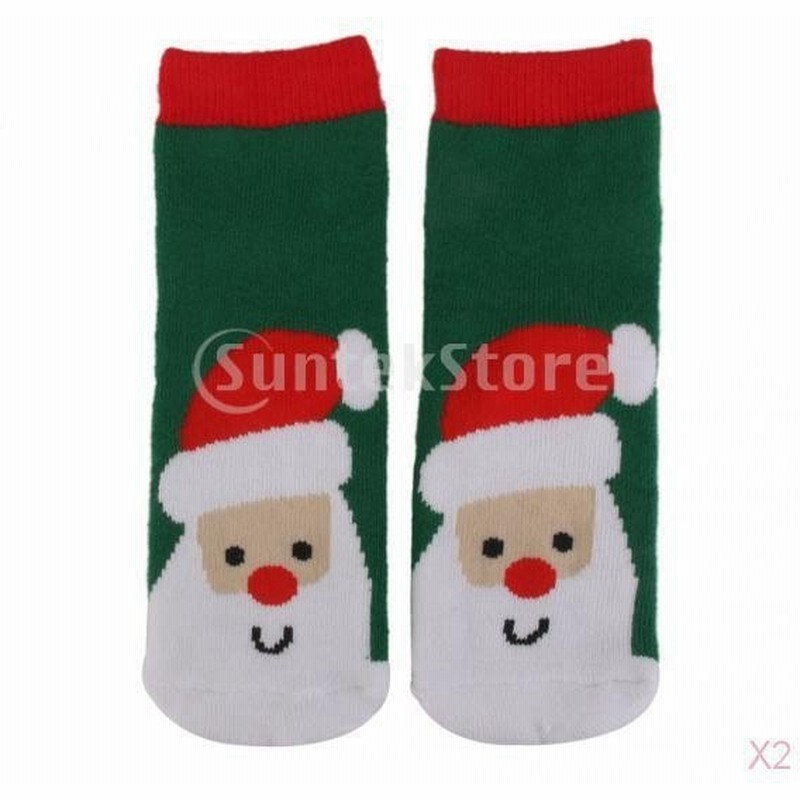 ノーブランド品 2ペア ベビー キッズ 綿 クリスマス柄 靴下 ソックス 16cm 1 3歳用 柔らかい サンタ柄 通販 Lineポイント最大0 5 Get Lineショッピング