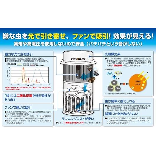 nedius 吸引式捕虫器 