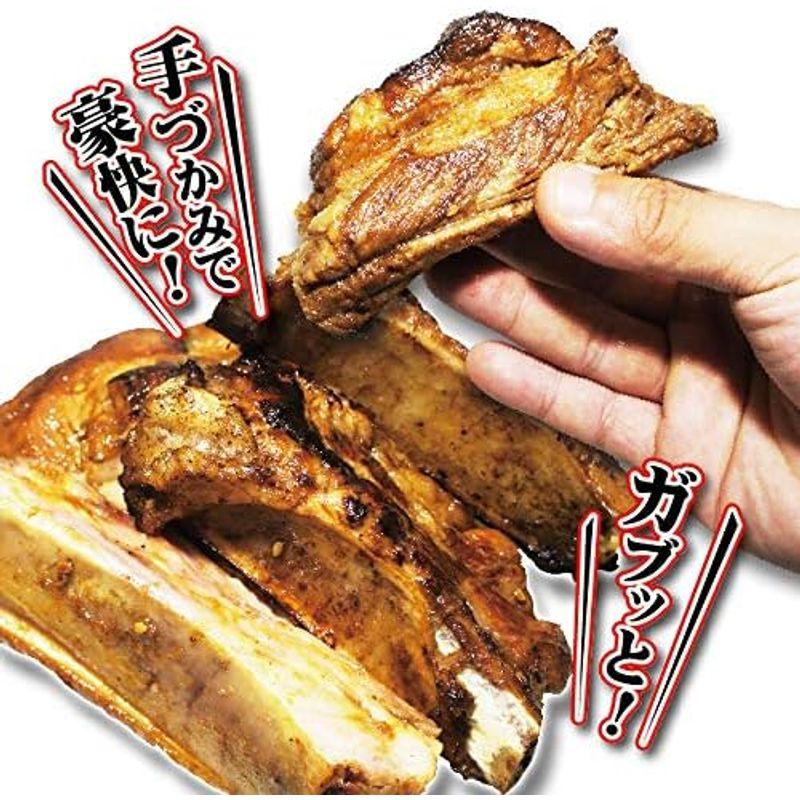 スペアリブ山賊仕上げ（にんにく醤油味）1ｋｇ（250ｇ×4パック）5人前分 冷凍