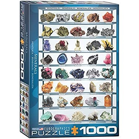 新品EuroGraphics Minerals of The World 1000 Piece Puzzle (6000-2008)