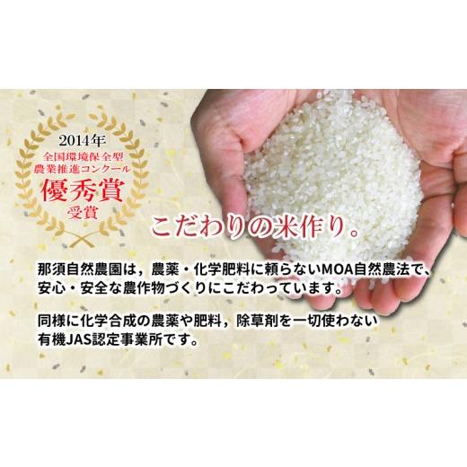 ふるさと納税 熊本県 宇土市 15-535_1　　那須自然農園　令和5年産米　有機JAS認証米「ひのひかり」白米10kg