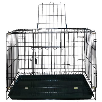 LUCKY HOME 2尺粉體靜電烤漆籠 60 x 53 x 43cm 黑色 寵物籠 堅固耐用  1個