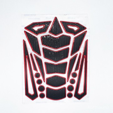 【台灣出貨】3D立體摩託車改裝油箱保護貼魚骨貼花適用鈴木本田雅馬哈KTM川崎