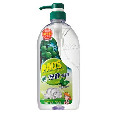 【史代新文具】泡舒PAOS 1000g 綠茶去油除腥 洗潔精/洗碗精