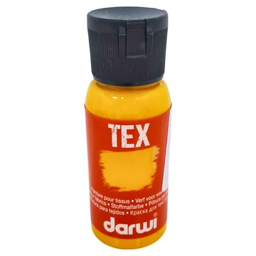 darwi 達威 TEX織品顏料 - 720 深黃  50ml  1色