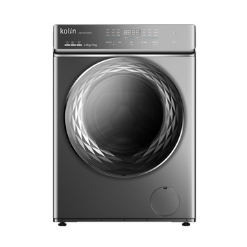 Kolin 歌林12公斤自動投劑變頻滾筒洗衣機 KBW-FGD1200GA【送基本安裝】
