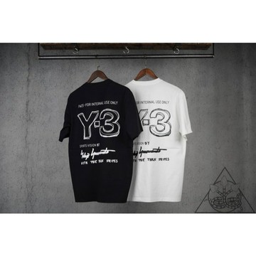 【HYDRA】Y-3 Short Sleeve Tee 字體 短T 短踢【KB2608】