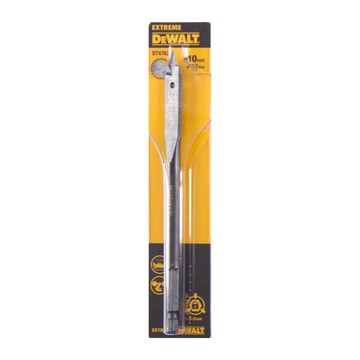 DEWALT 美國 木工六角柄快速扁平鑽頭 10x152mm DT4762-QZ