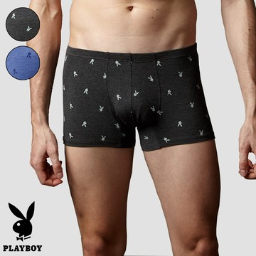 【PLAYBOY】魅力彩印個性平口褲-SPB113
