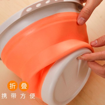 洗筆桶 洗筆桶可折疊伸縮多功能硅膠大號水桶兒童美術生便攜小號涮筆筒國畫色彩顏料水粉繪畫水彩畫畫專用工具【MJ14373】