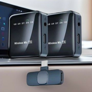 麥克風 電容麥克風 錄音直播專業 新品K63領夾麥克風 伴奏視頻直播拍攝降噪收音小話筒