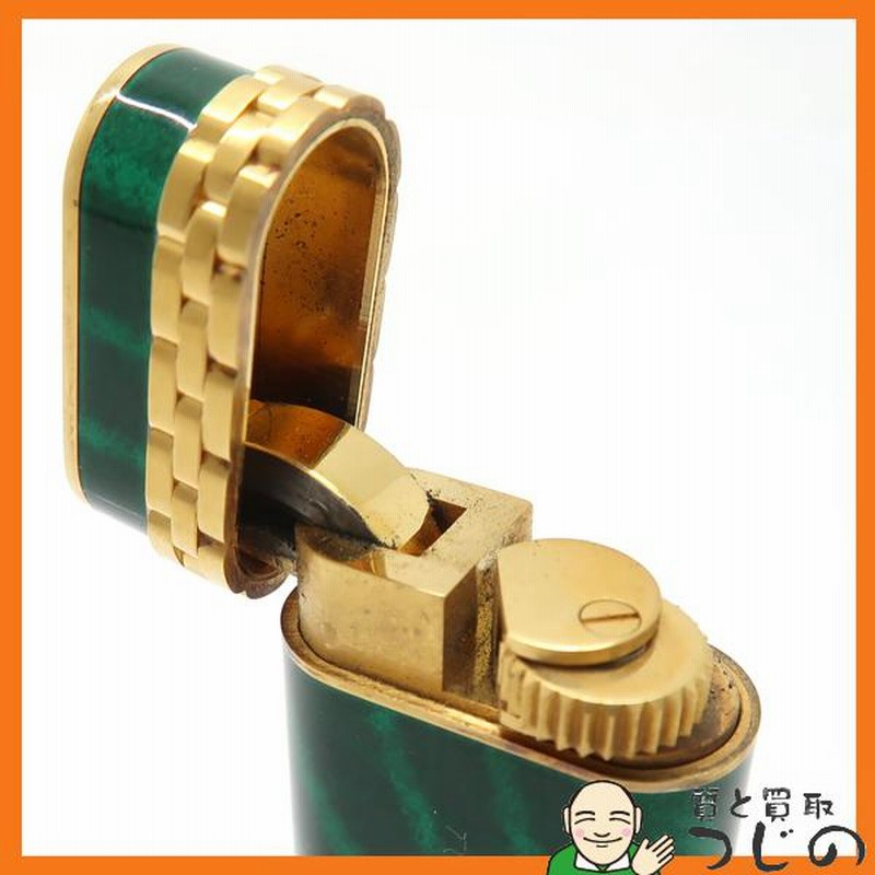 CARTIER ガスライター CA120014 オーバル ミニ パンテール GP