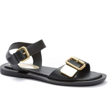 KEDDO BLACK CASUAL OPEN SANDALS 黑色女款鞋子