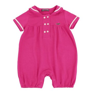 Crocodile Junior 小鱷魚童裝- 鱷魚女童連身衣-桃紅色  ( 701599-10 小童款)