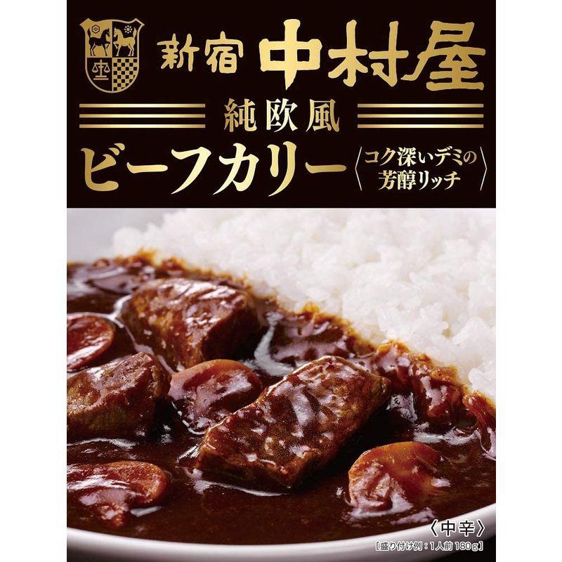 中村屋 純欧風ビーフカリー コク深いデミの芳醇リッチ 180g×5個